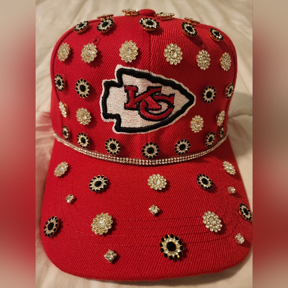 Kansas City Chiefs Embellished Hat
